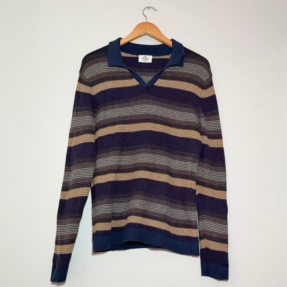 Marine Layer Liam Polo Sweater